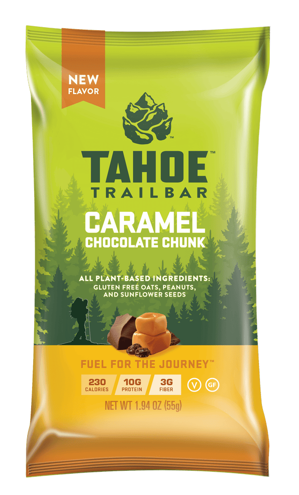 Caramel Chocolate Chunk Vegan Energy Bars